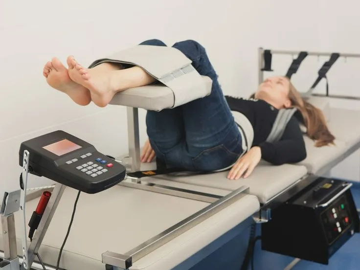 Spinal decompression therapy treatment